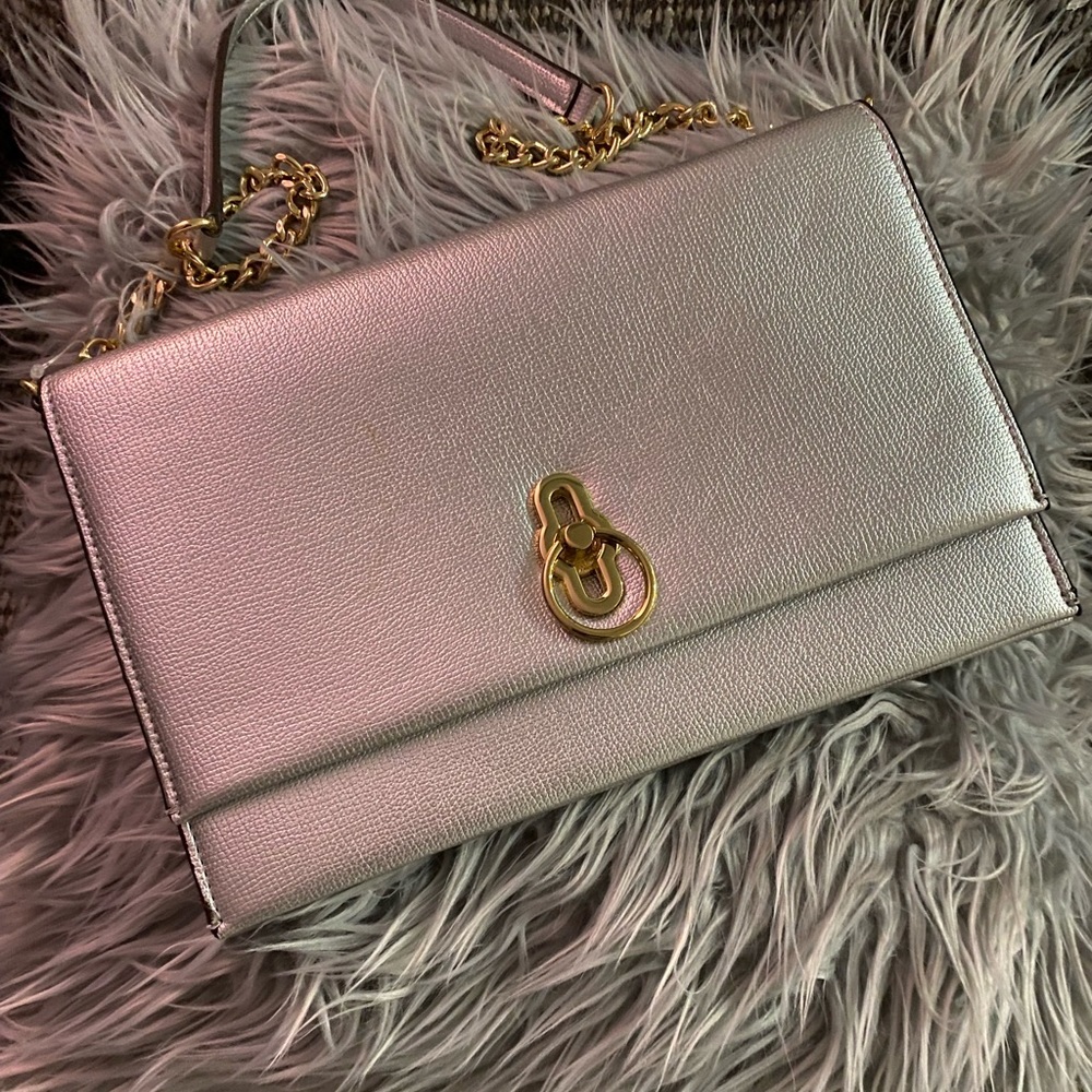 Gianni Binni Fold Over Clutch Purse with Straps